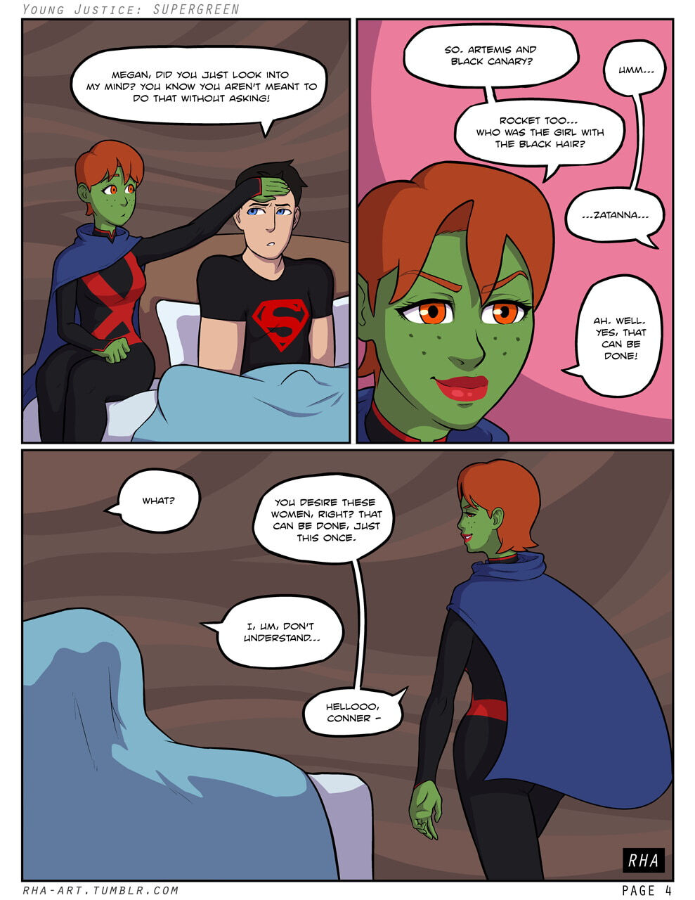 Young Justice - Supergreen - Page 5